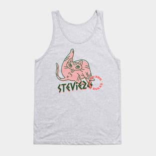 Stevie26 break the rules cat Tank Top